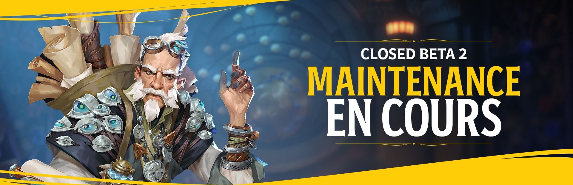 MAINTENANCE EN COURS