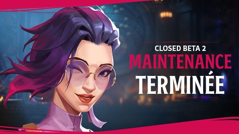 MAINTENANCE TERMINÉE