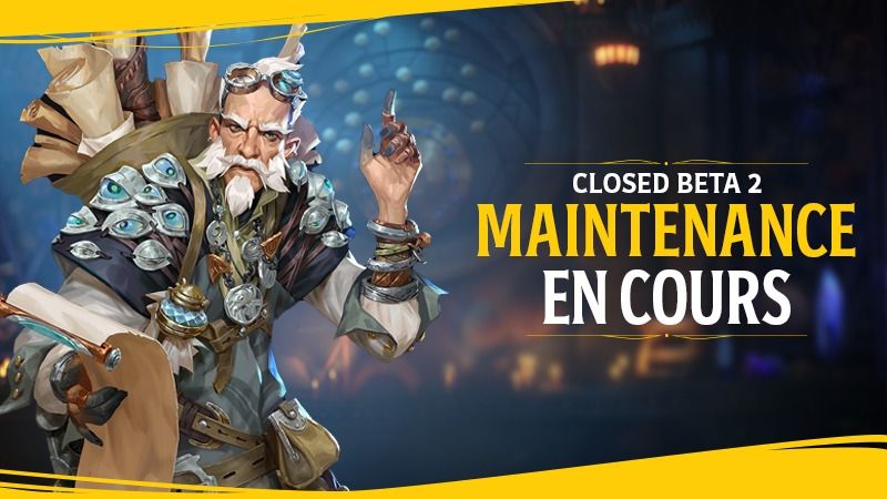 MAINTENANCE EN COURS