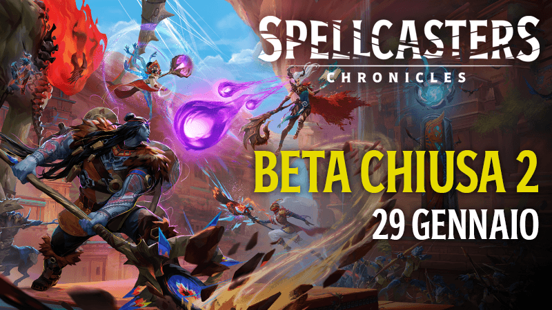 LA BETA CHIUSA 2 INIZIA IL 29 GENNAIO!