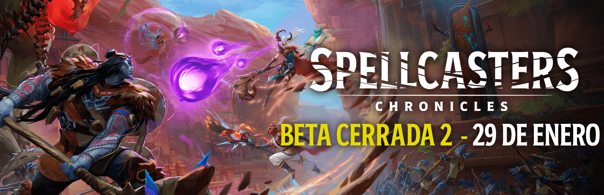 ¡LA BETA CERRADA 2 COMIENZA EL 29 DE ENERO!