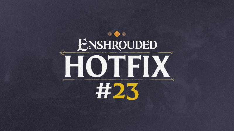 Changelog for Hotfix #23