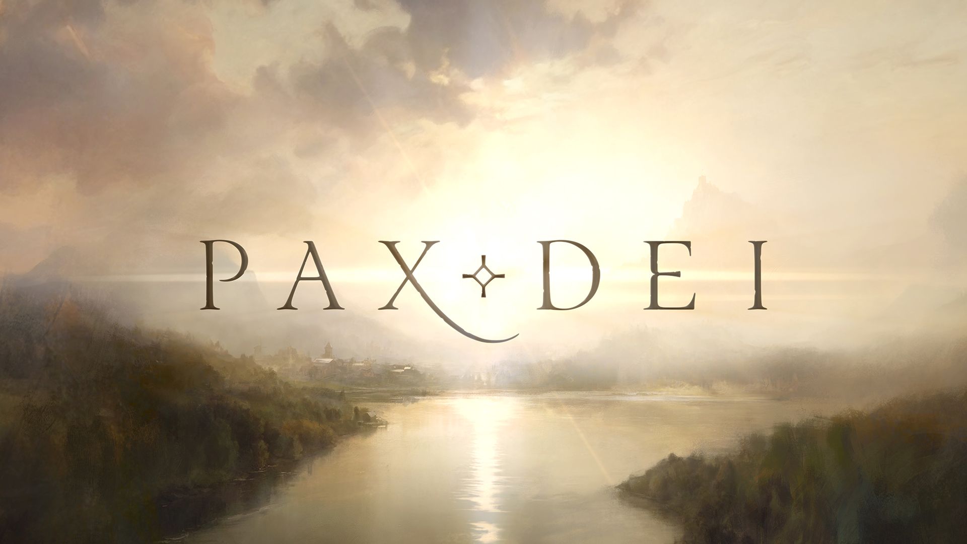 Pax Dei | Key Art Village Logo