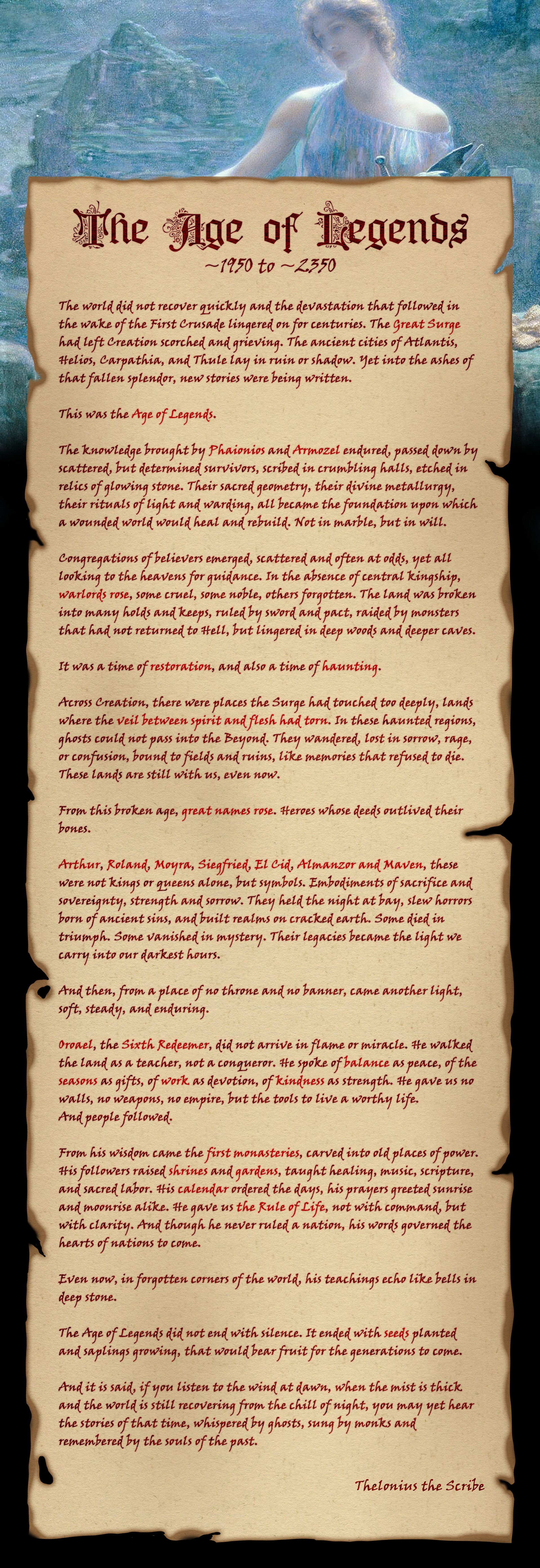 Thelonius, The Age of Legends (III.2)