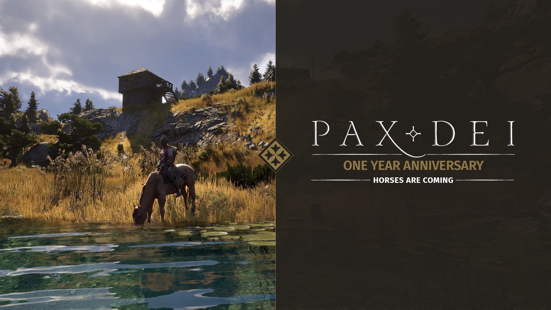 Pax Dei turns one! Horses and a special anniversary boost are coming!