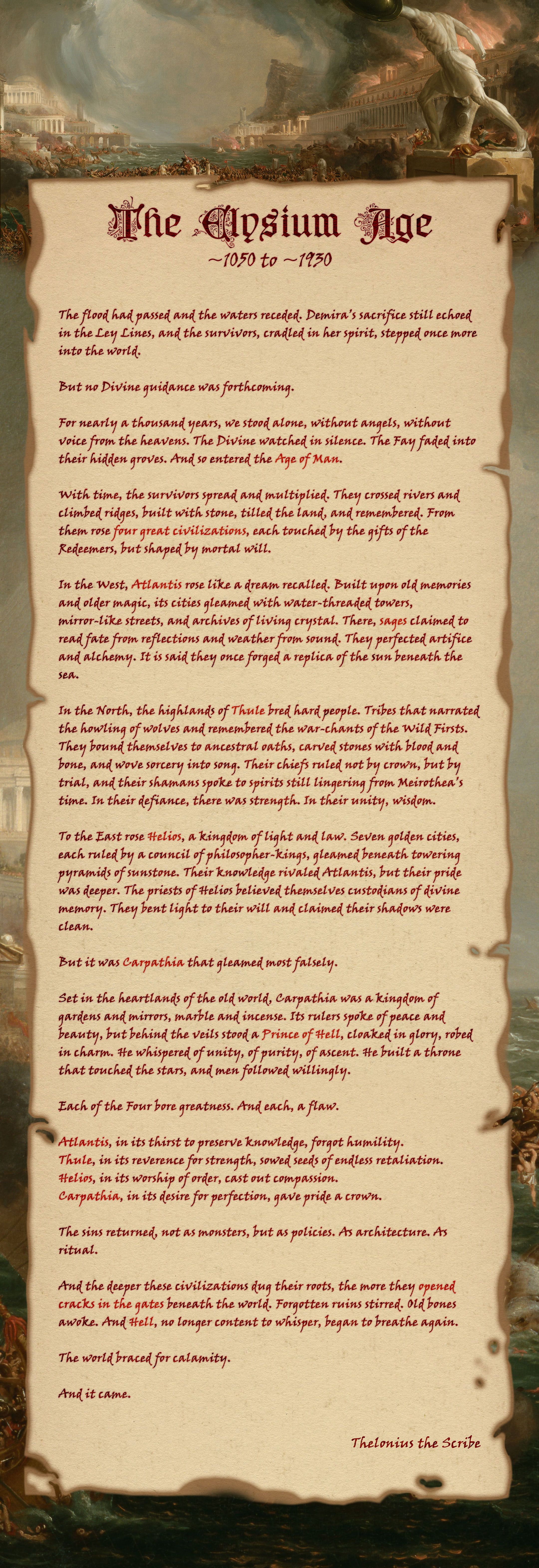 Thelonius, The Elysium Age (II.3)